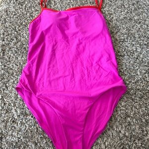 GAP Vibrant Pink One Piece Swimsuit